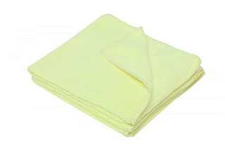 MICROFIBRE CLOTH 3 PACK YELLOW