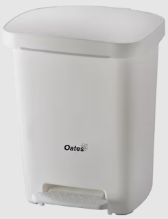 PEDAL BIN WHITE 30L BB-30PW