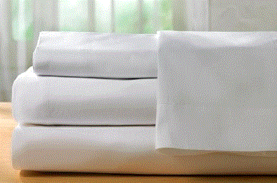 EASY WASH FLAT SHEET KING WT
