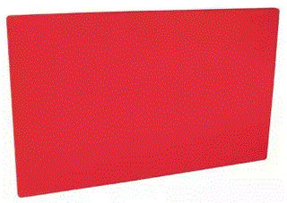 CUTTING BOARD RED 530x325x20mm