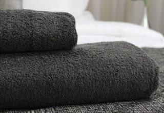 BATH TOWEL CHARCOAL