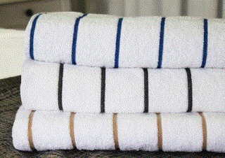 HORIZON POOL TOWEL BLUE