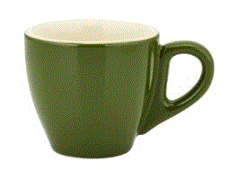 BREW ESPRESSO CUP PINE GREEN