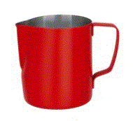 BREW MILK FROTHING JUG RED