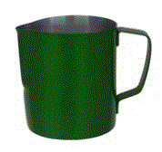BREW MILK FROTHING JUG GREEN