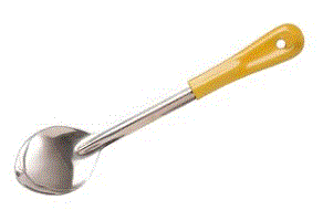 BASTING SPOON SOLID YELLOW HDL