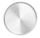 PIZZA PAN ALUM D230x5mm/9"