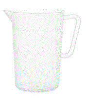 SCALE MEASURING JUG 1L