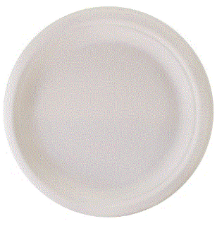 9" ROUND PLATE FF X 500
