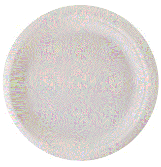 7" ROUND PLATE FF X 1000