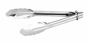 UTILITY TONG W/CLIP SS 230mm