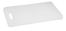 CUTTING BOARD WHITE SMALL