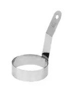 EGG RING with HANDLE 100mm SS