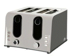 TOASTER SS 4 SLICE