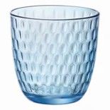 SLOT WATER GLASS LIVELY BLUE
