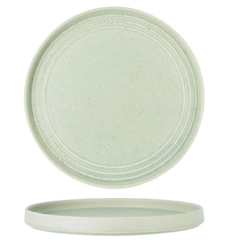 PISTACHIO WALLED PLATE 320mm
