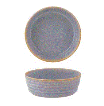 AZURE BLUE ROUND BOWL 143mm