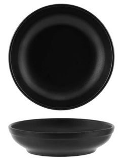 BLACK FLARED BOWL 230mm