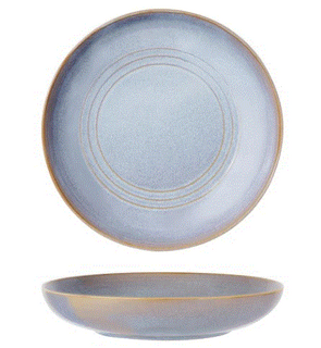 AZURE BLUE ROUND BOWL 270mm
