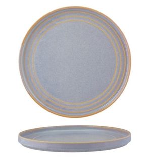 AZURE BLUE WALLED PLATE 275mm