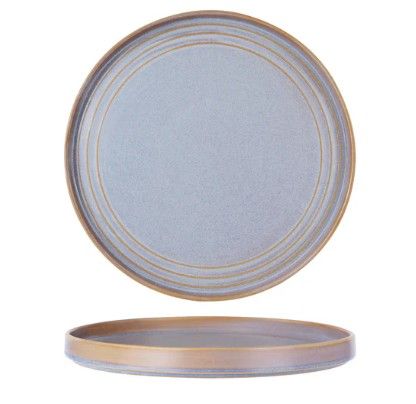 AZURE BLUE WALLED PLATE 320mm