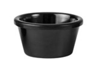 RAMEKIN SMOOTH BLACK 45ml