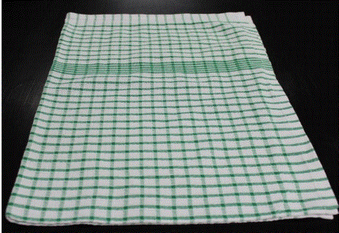 TEA TOWEL WONDER DRY GRN