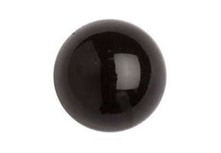 CHEF STUD BUTTONS BLACK 10 PK