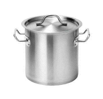 FORCE STOCK POT W/LID 6L