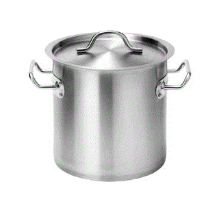FORCE STOCK POT W/LID 6L