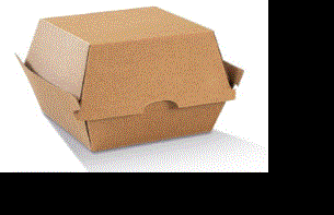 HIGH BURGER BOX x 200