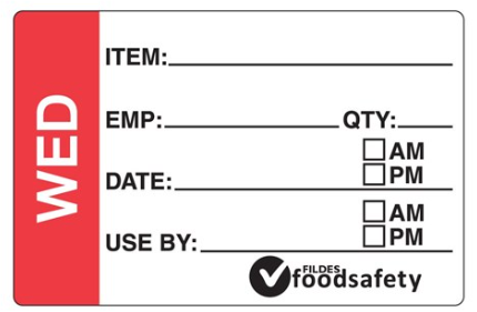 LABEL PREP WEDNESDAY