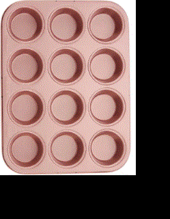 ROSE GOLD MUFFIN PAN