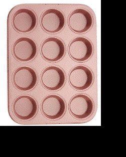 ROSE GOLD MUFFIN PAN