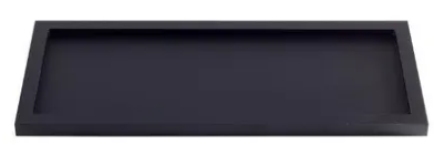 Black Presentation Tray