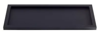 Black Presentation Tray