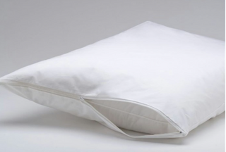 PU PILLOW PROTECTOR ZIP
