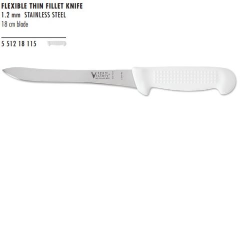 Victory Superflex Fillet 18cm 1.2mm Stee