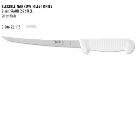 Victory 20cm Narrow Fillet 2mm steel