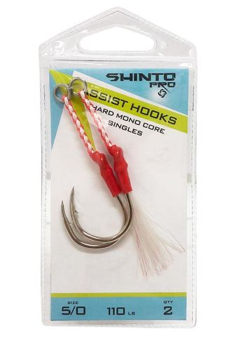 Shinto Pro Heavy Assist Hooks Single 9/0