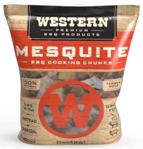 Western BBQ Mesquite Wood Chips 750g