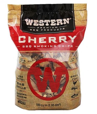 Western BBQ Cherry Wood Chips 750g