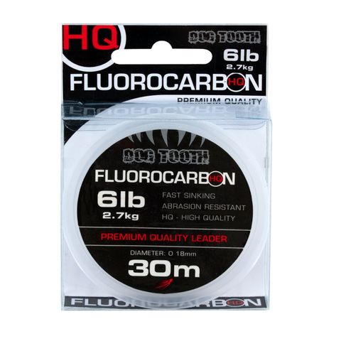 Dog Tooth Flurocarbon HQ Micro 6lb 30m