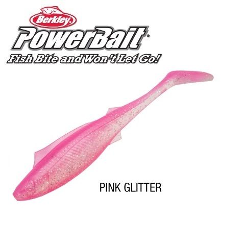 Berkley PowerBait 4" Nemesis Paddletail - Pink Glitter