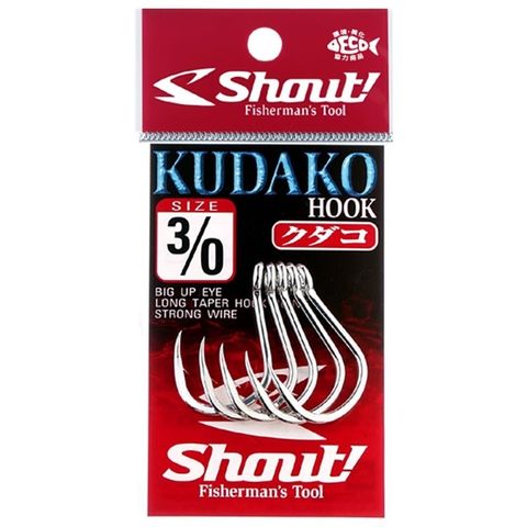 Shout KUDAKO Hook Black #6/0