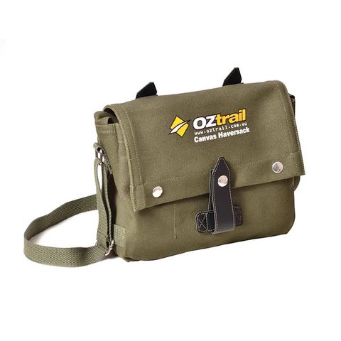 Oz Trail Canvas Haversack Bag