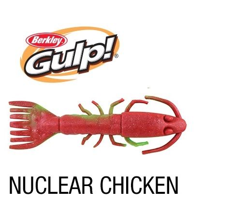 Berkley Gulp King Shrimp 5" Nuclear Chicken