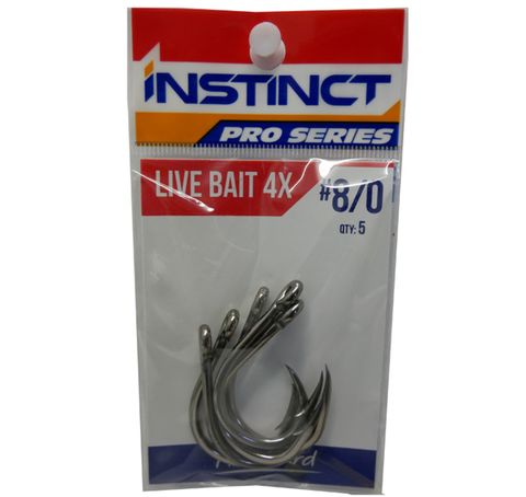 INSTINCT PRO SERIES LIVE BAIT 4X HOOKS – Tackle World Mackay