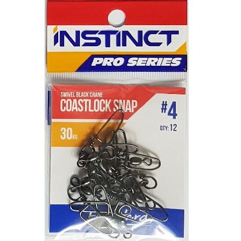 Instinct P/Swivel Black Crane Snap #4