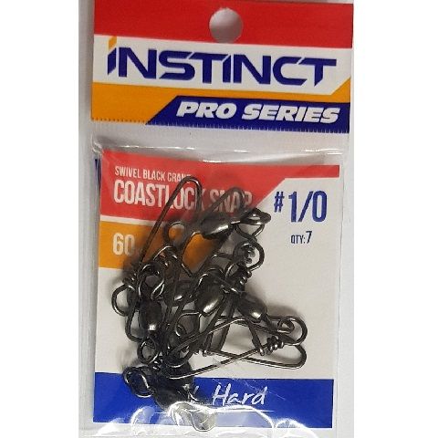 Instinct P/Swivel Black Crane Snap #1/0